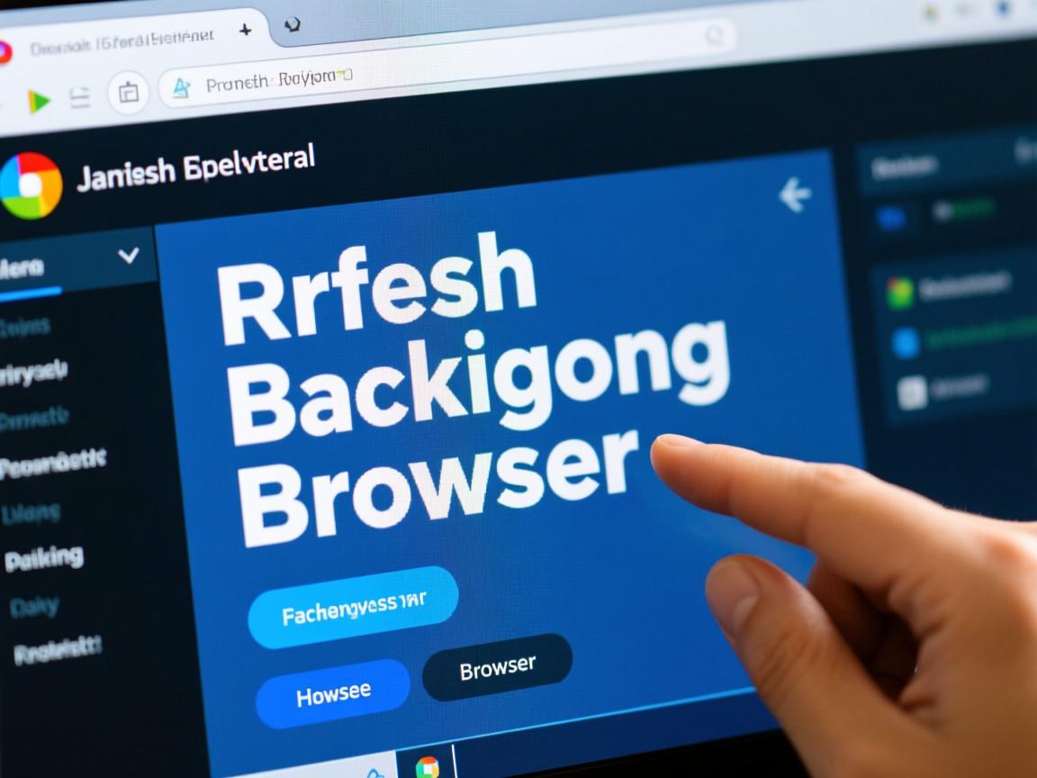 java 怎么刷新后台的浏览器