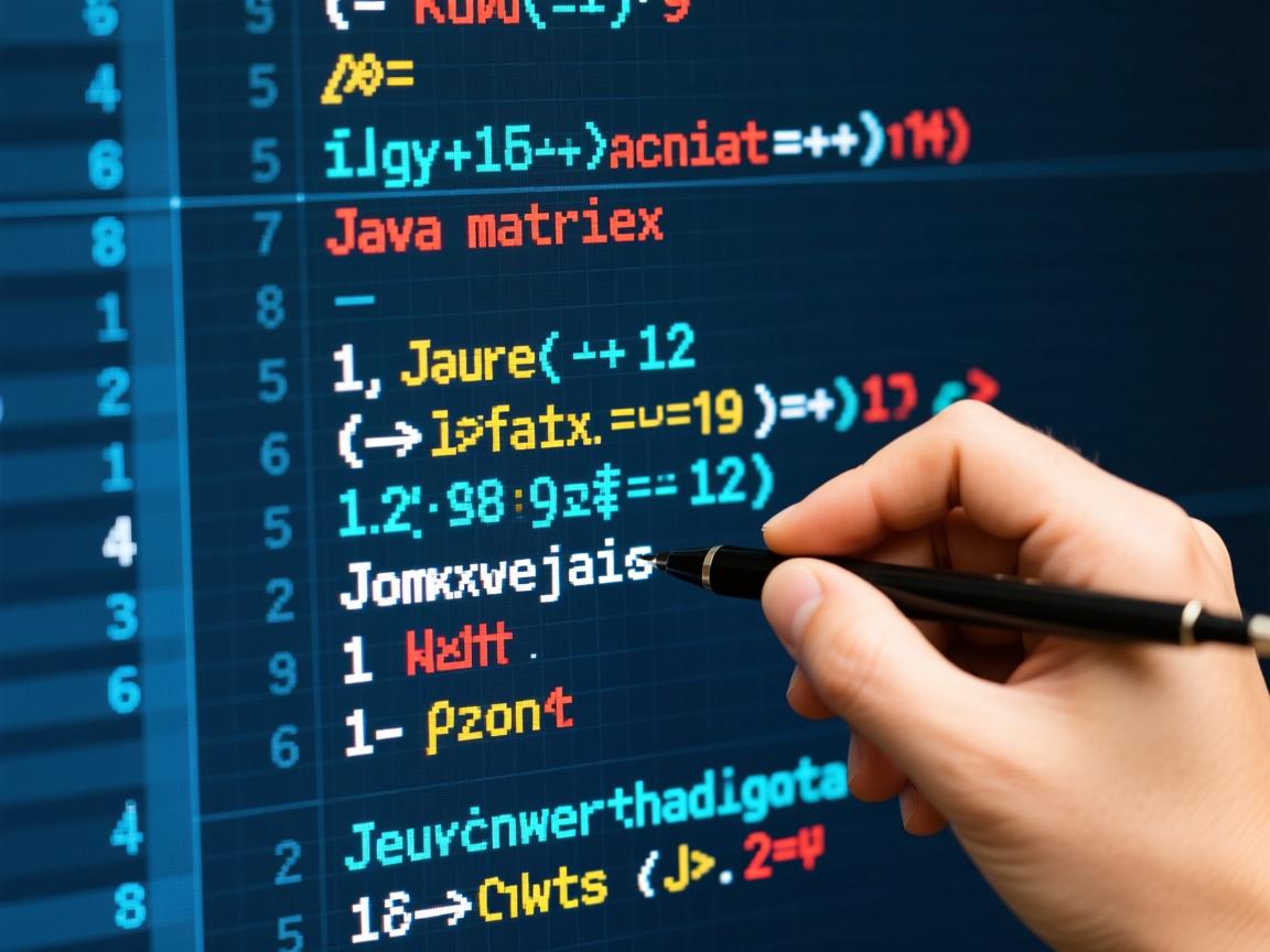 java matrix怎么用  第2张