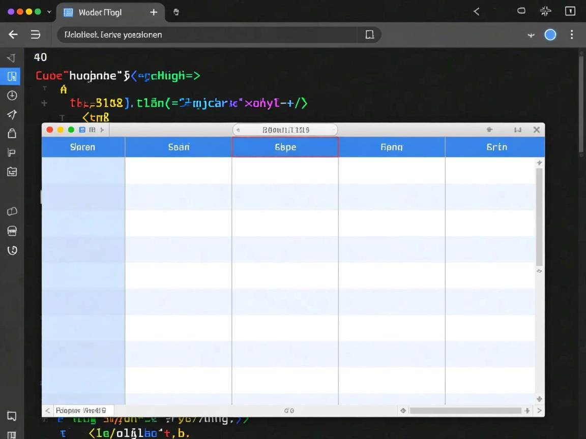 html如何让表格居中置顶  第2张