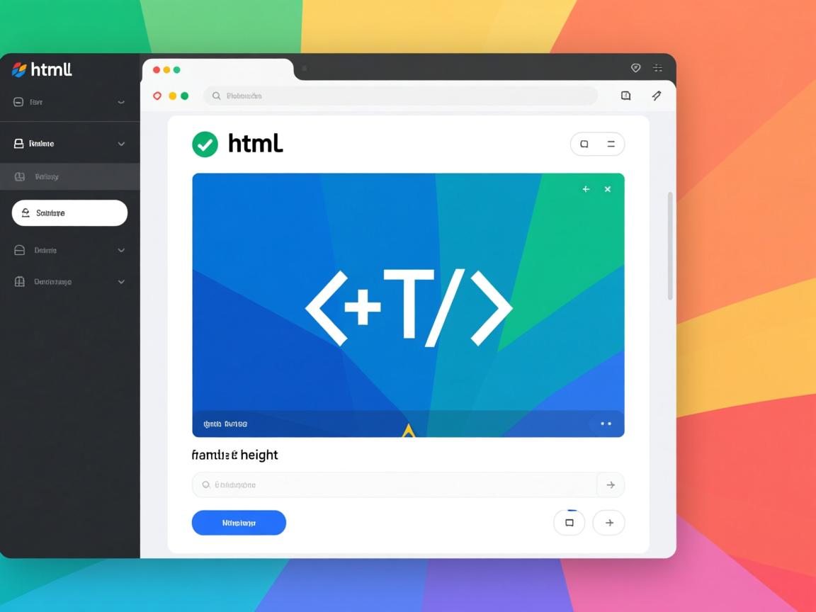 如何更改html框架高度  第1张