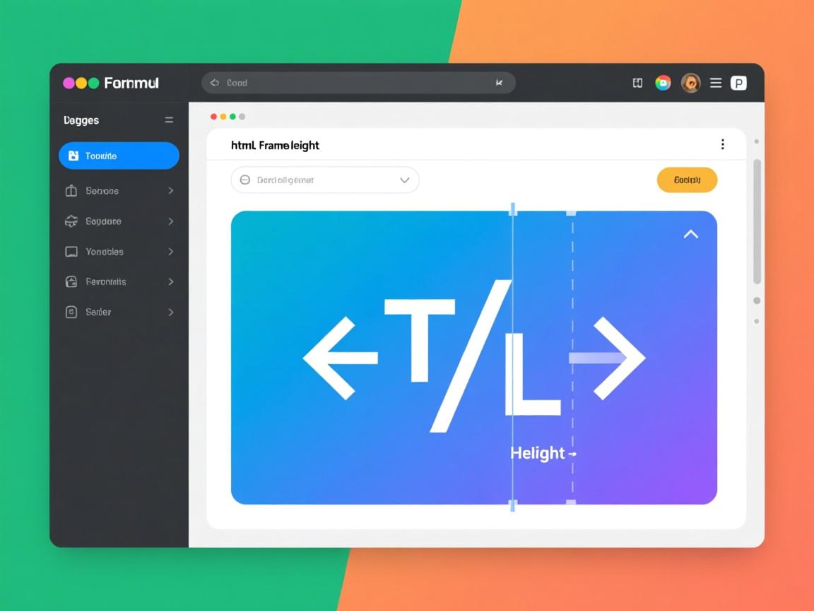 如何更改html框架高度  第2张
