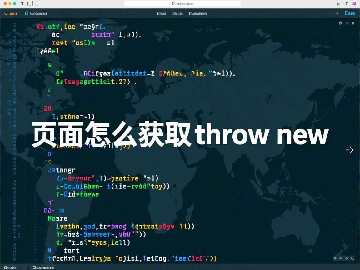 java 页面怎么获取throw new 第3张 java 页面怎么获取throw new 第3张