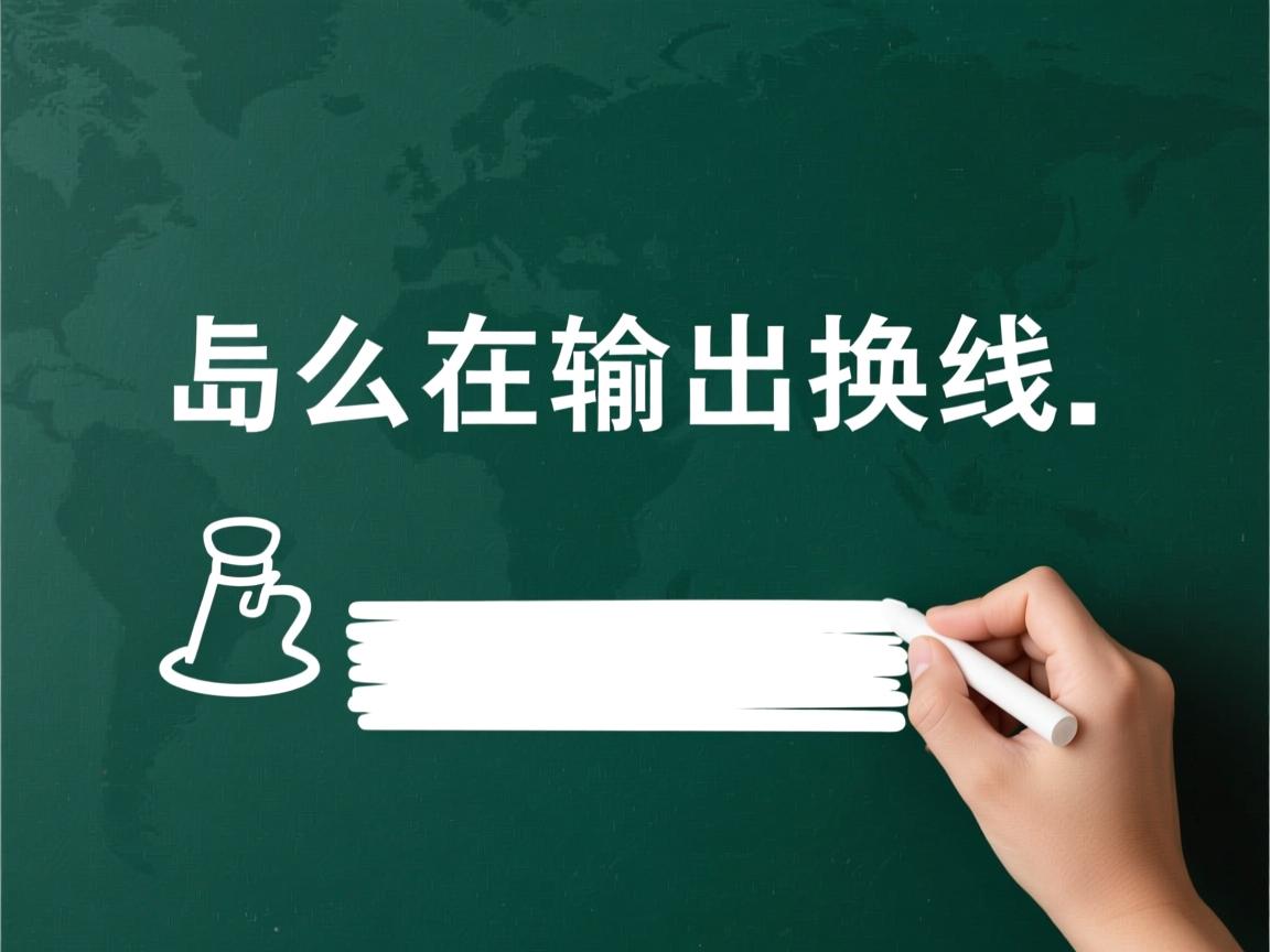 java怎么在输出中换行 第2张 java怎么在输出中换行 第2张