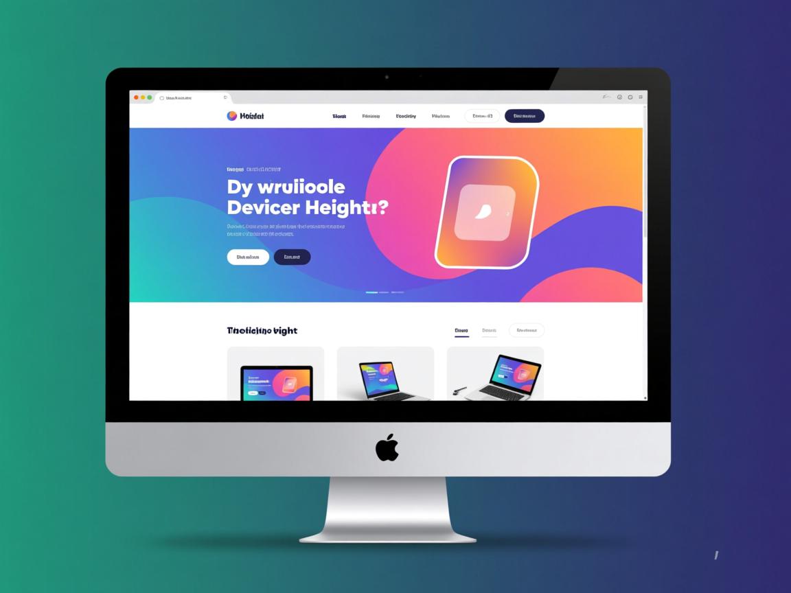 html如何适配设备高度 第2张 html如何适配设备高度 第2张