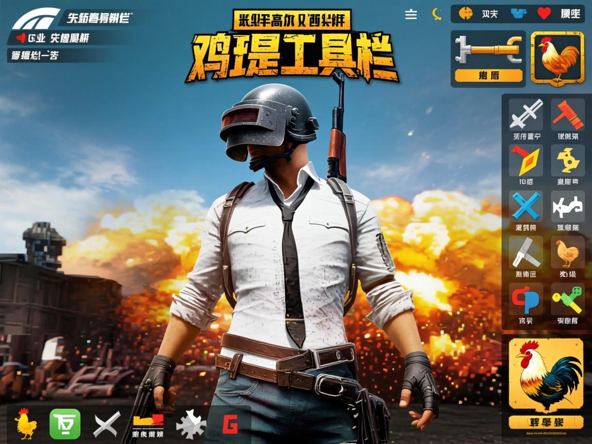 吃鸡为什么总是把工具栏