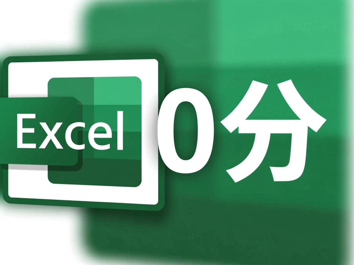 为什么excel做了但是是零分 第3张 为什么excel做了但是是零分 第3张