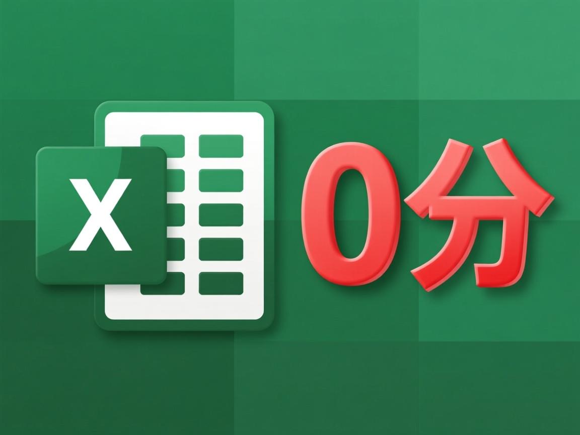 为什么excel做了但是是零分 第2张 为什么excel做了但是是零分 第2张