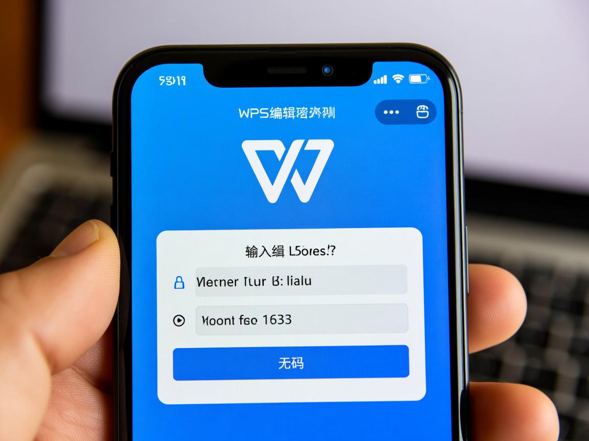 手机wps为什么要输入编辑密码  第1张
