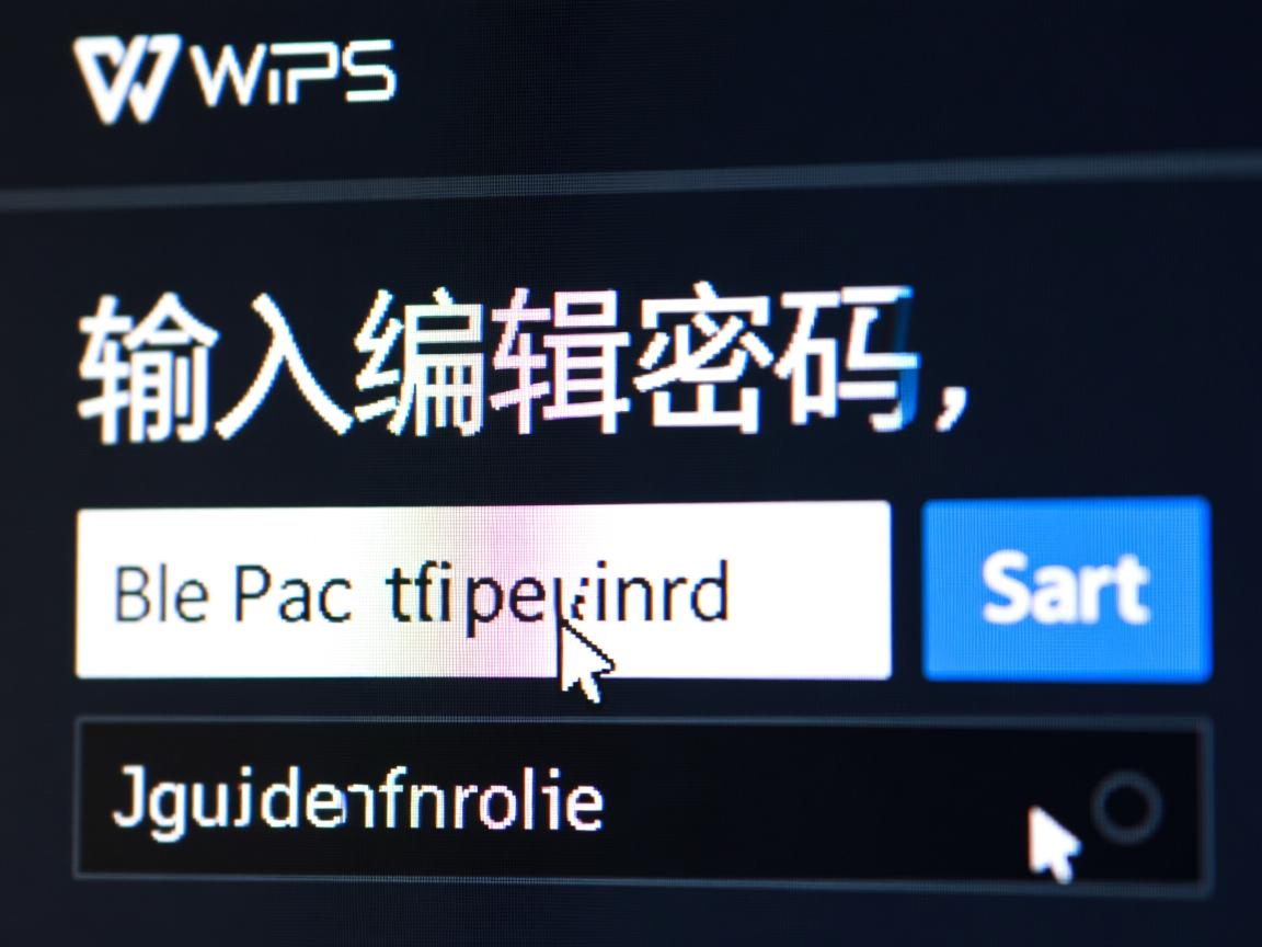 手机wps为什么要输入编辑密码  第2张