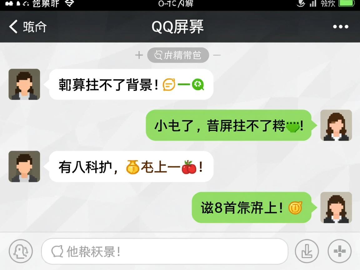 为什么qq截屏截不了聊天背景  第2张