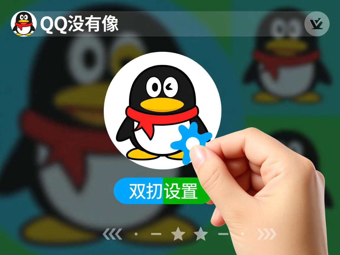 为什么我的QQ没有头像双击设置  第3张