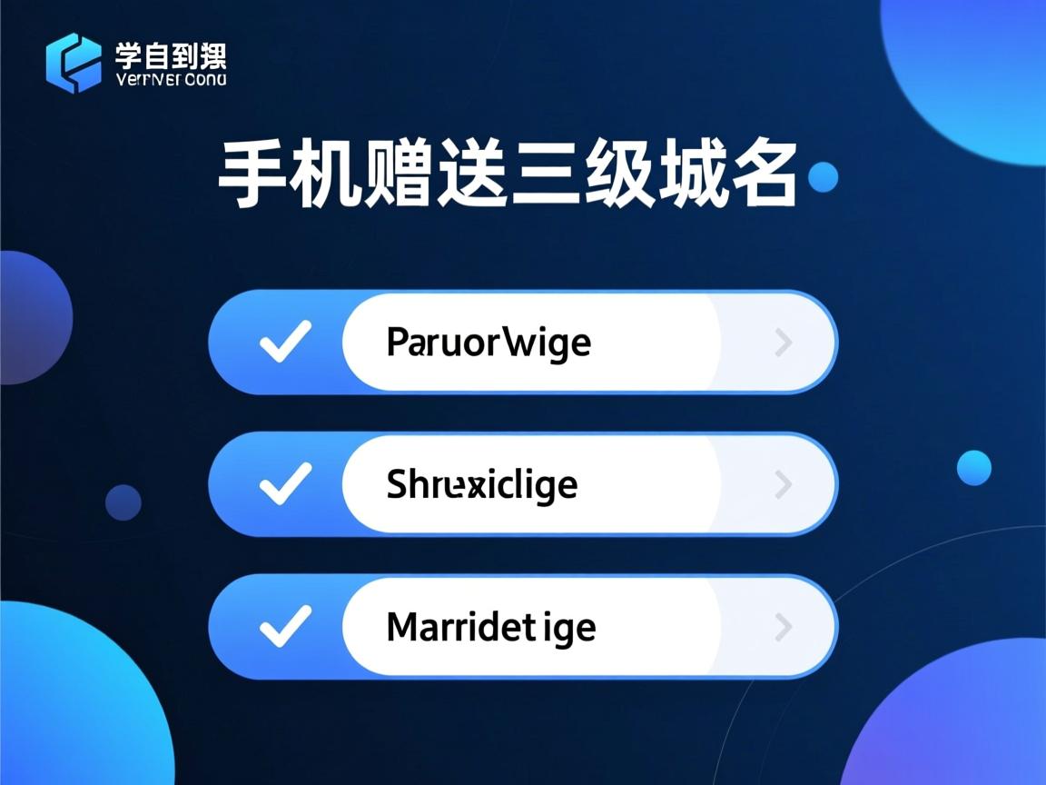 虚拟主机赠送的三级域名 第2张 虚拟主机赠送的三级域名 第2张