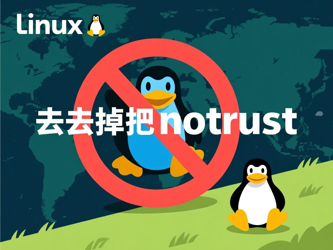 linux如何去掉把notrust 第2张 linux如何去掉把notrust 第2张
