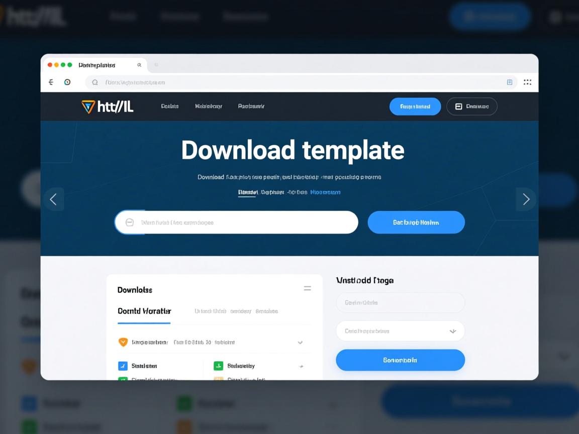 html如何制作下载页面模板 第3张 html如何制作下载页面模板 第3张