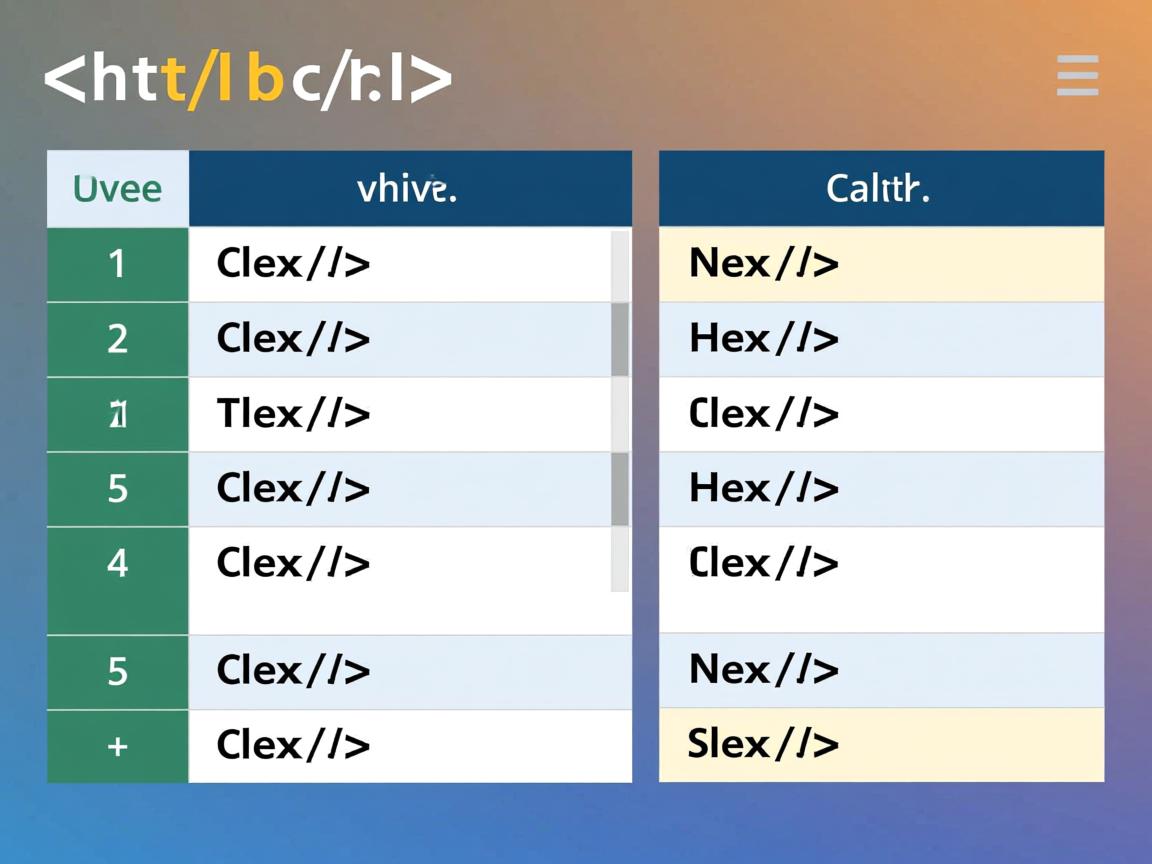 html如何将表格分两列 第1张 html如何将表格分两列 第1张