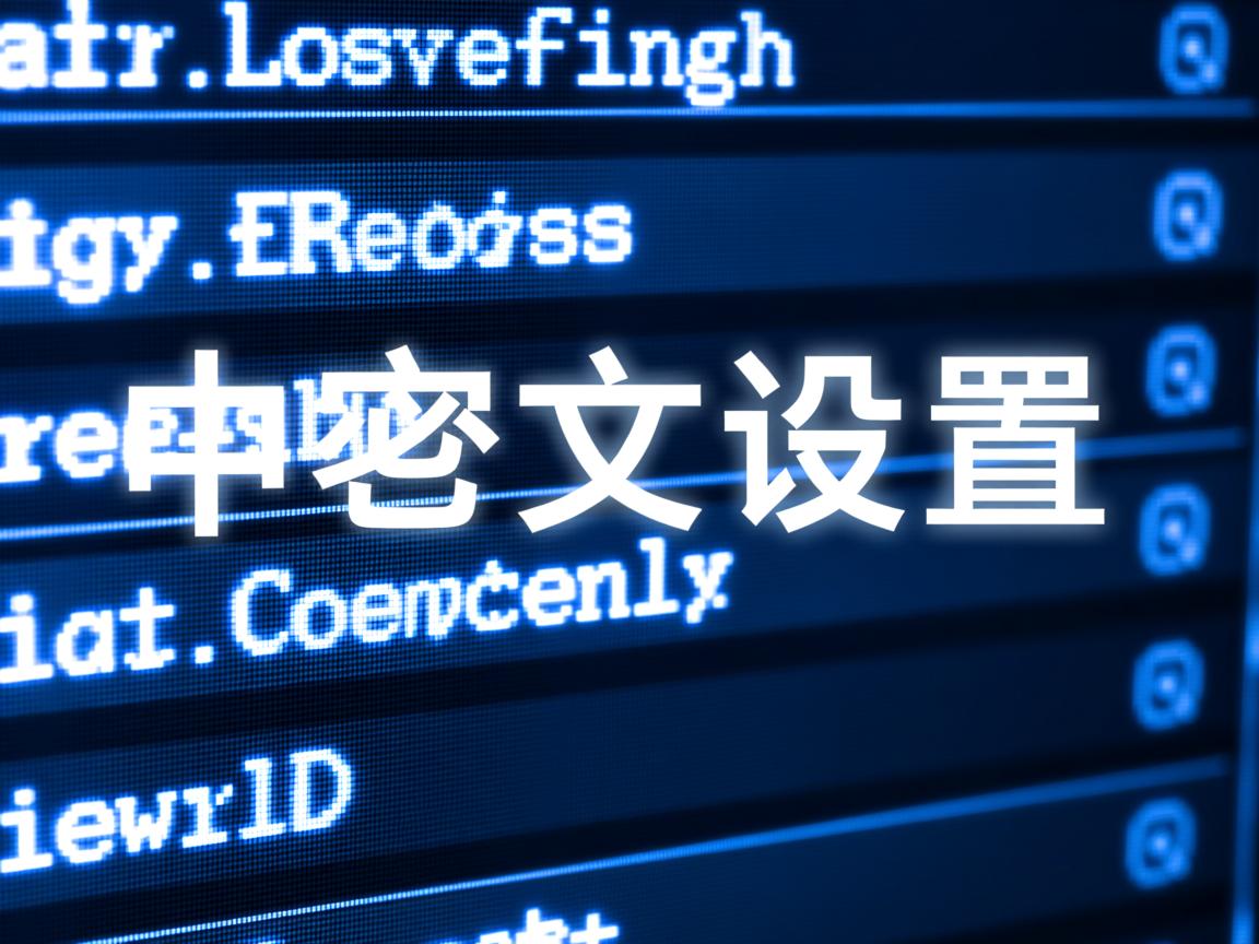 数据库里中文怎么设置  第1张