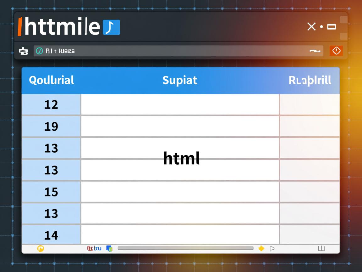 如何让表格居中html 第1张 如何让表格居中html 第1张