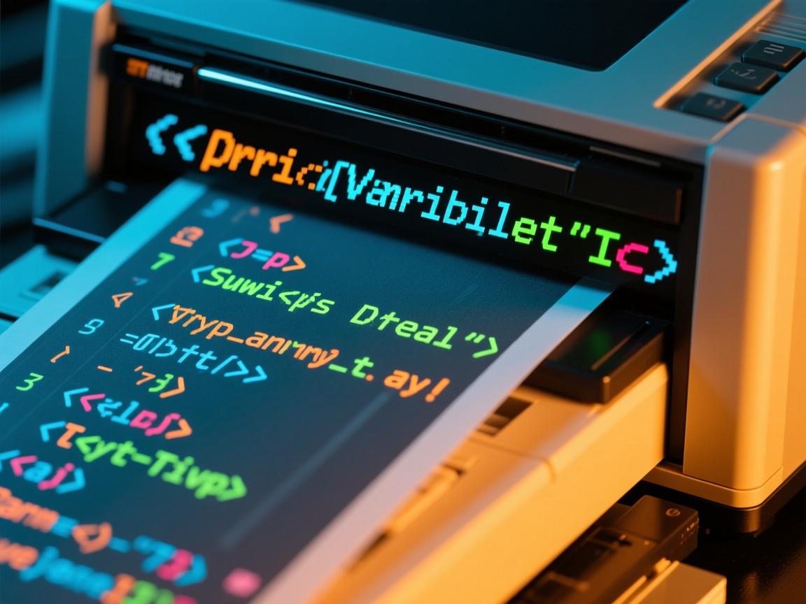 html如何打印变量的值