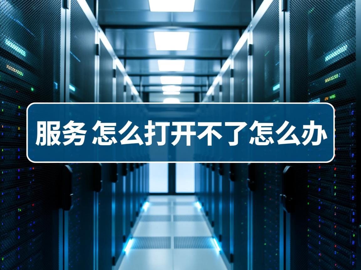 数据库服务怎么打开不了怎么办  第1张