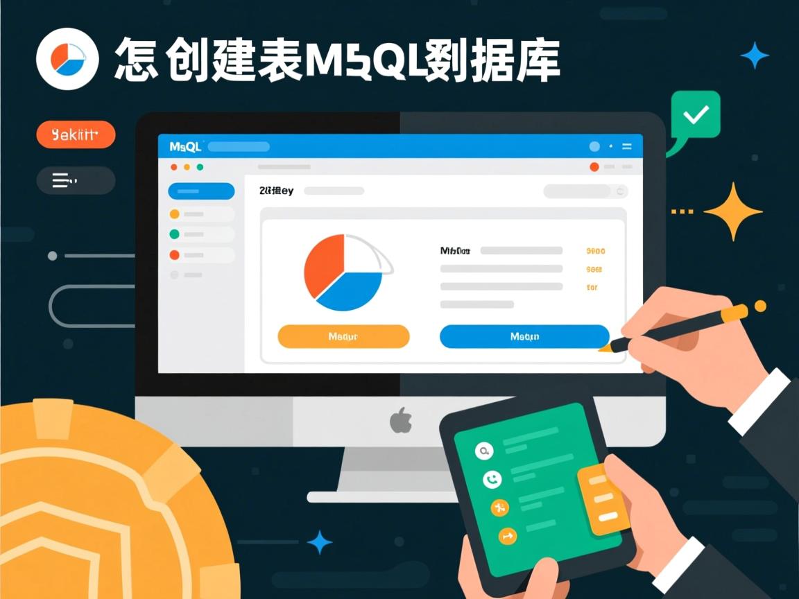 数据库怎么创建表mysql数据库  第3张