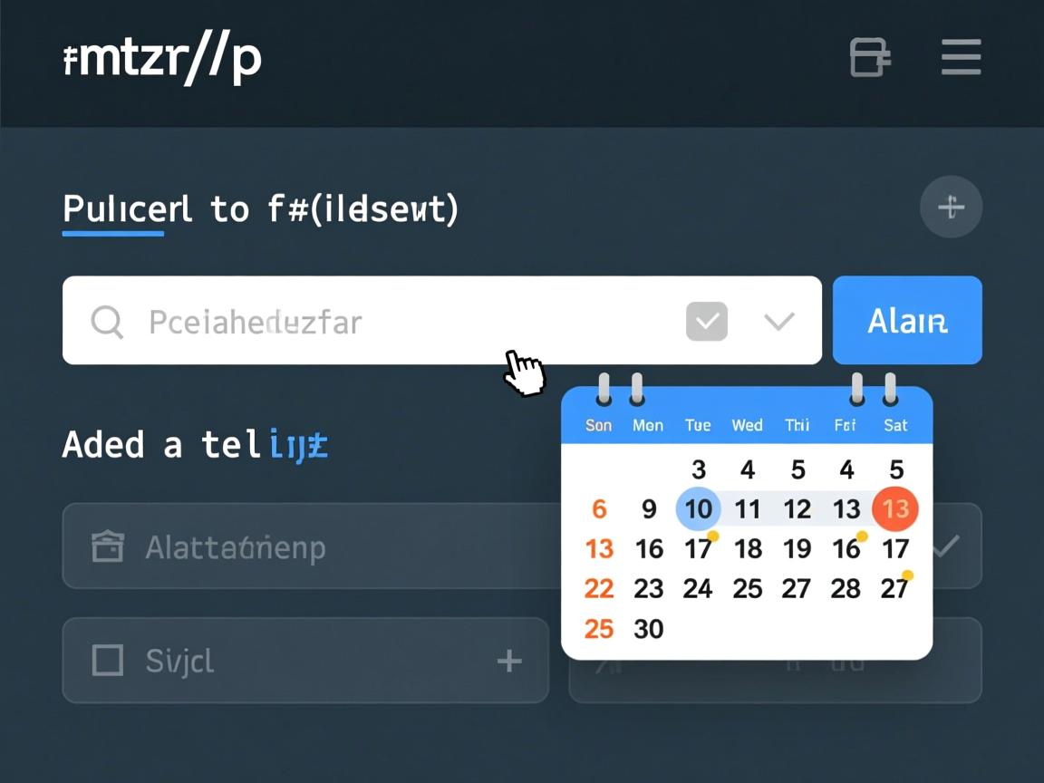html表单标签如何添加日历