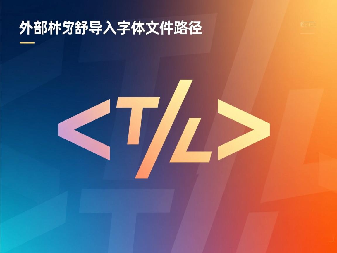 html如何使用外部导入字体文件路径 第1张 html如何使用外部导入字体文件路径 第1张