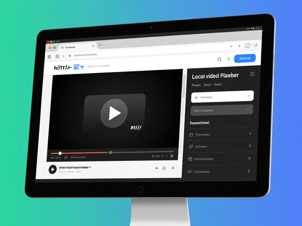 html如何添加本地视频播放器 第3张 html如何添加本地视频播放器 第3张