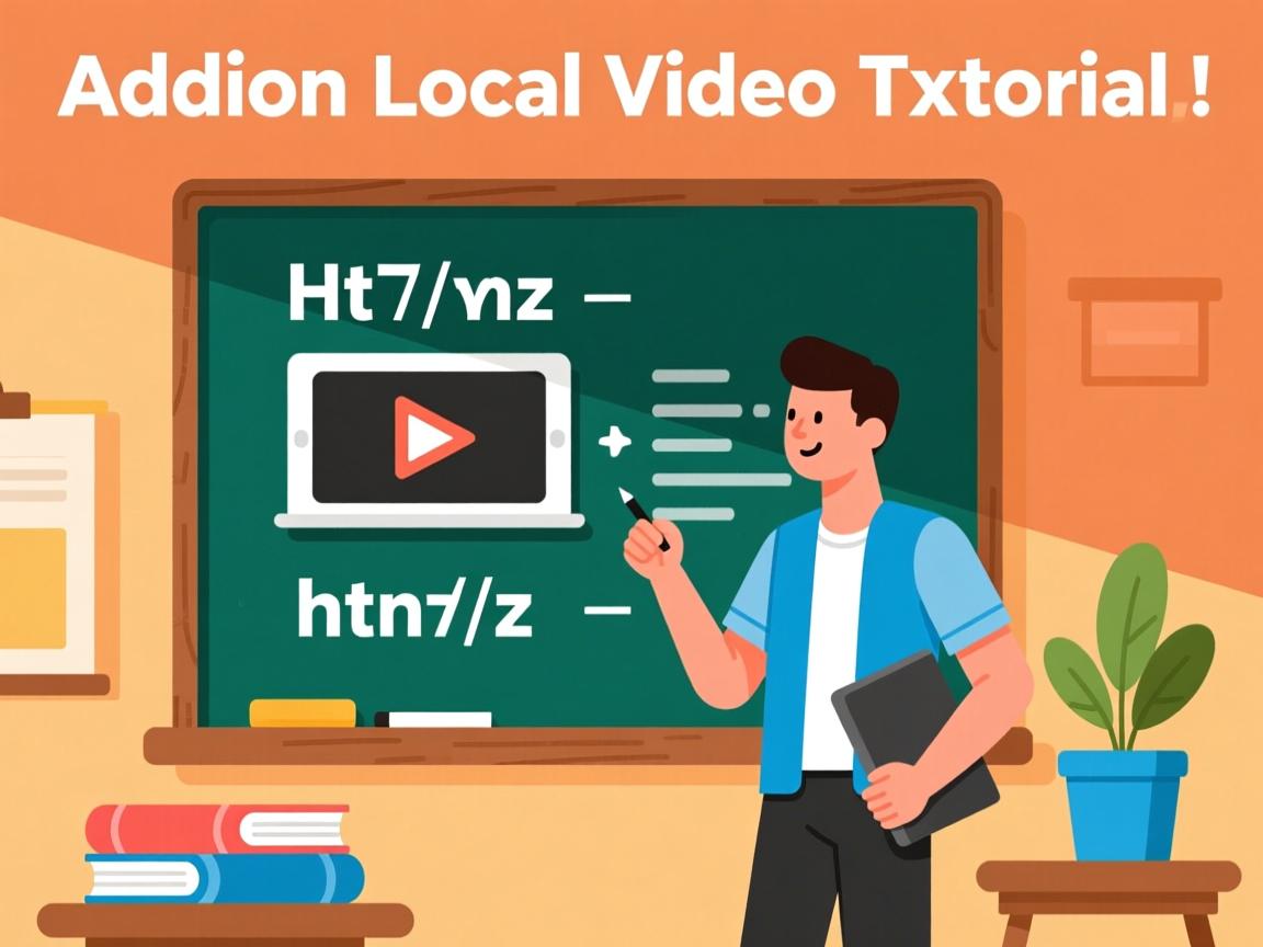 html如何添加本地视频教程 第3张 html如何添加本地视频教程 第3张