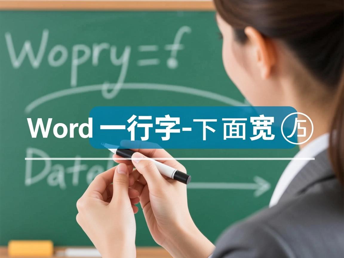 为什么Word一行字下面宽  第2张