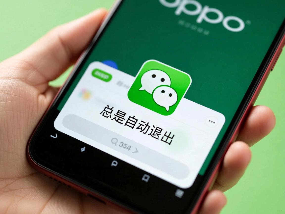 oppo手机微信为什么总是自动退出 第3张 oppo手机微信为什么总是自动退出 第3张