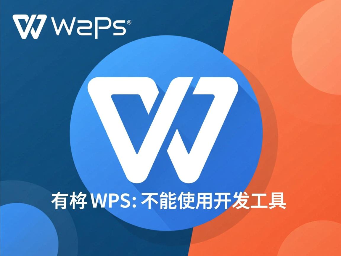 为什么有的wps不能使用开发工具