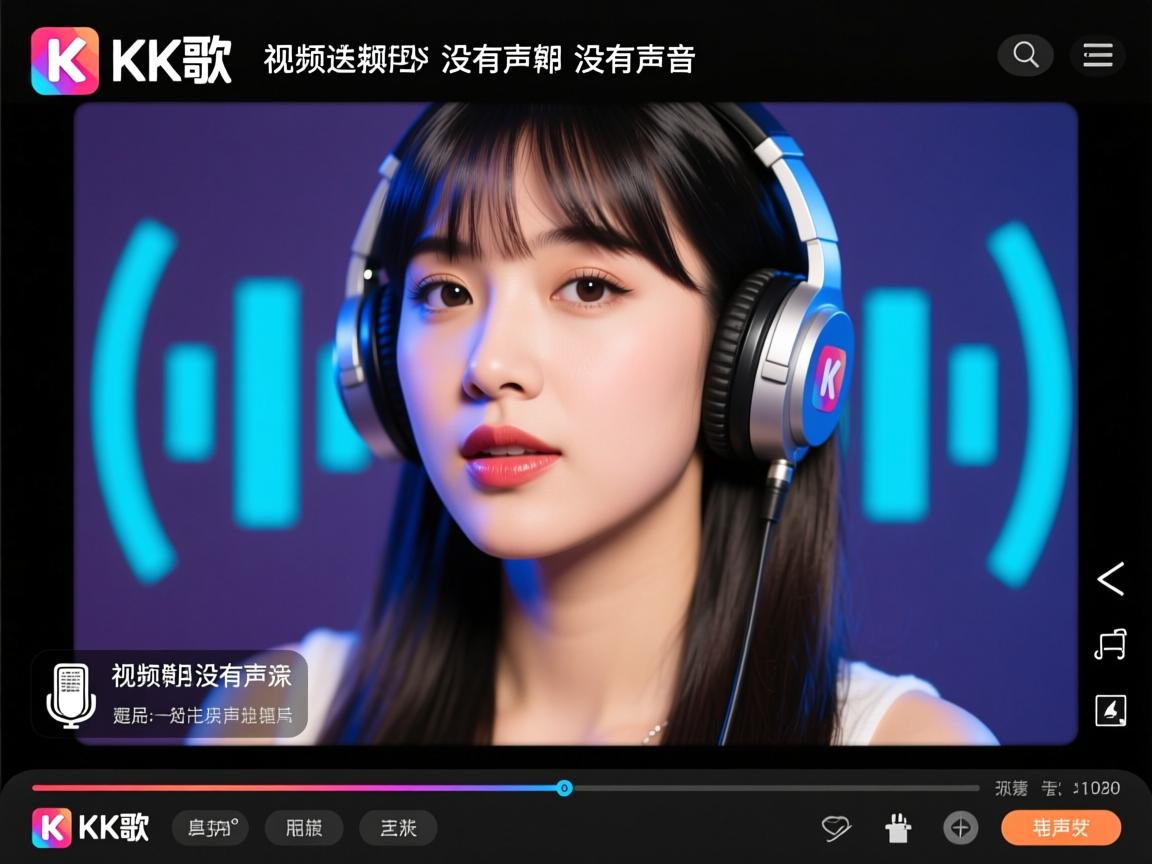 全民K歌视频为什么没有声音