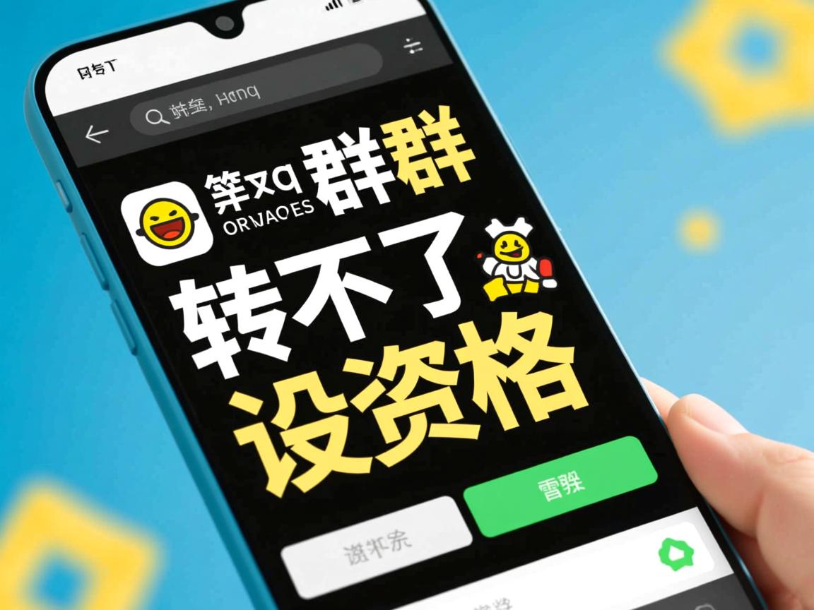 QQ转群为什么转不了说没资格 第1张 QQ转群为什么转不了说没资格 第1张