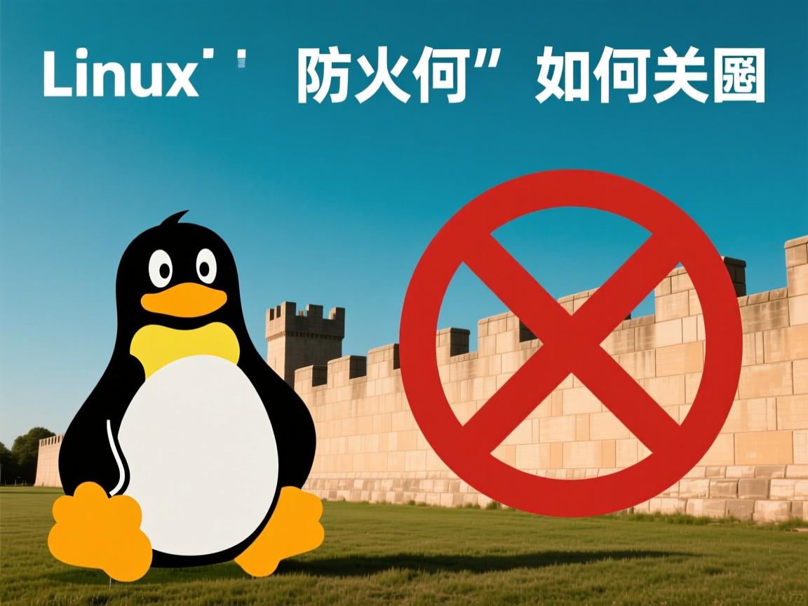 linux 防火墙如何关闭