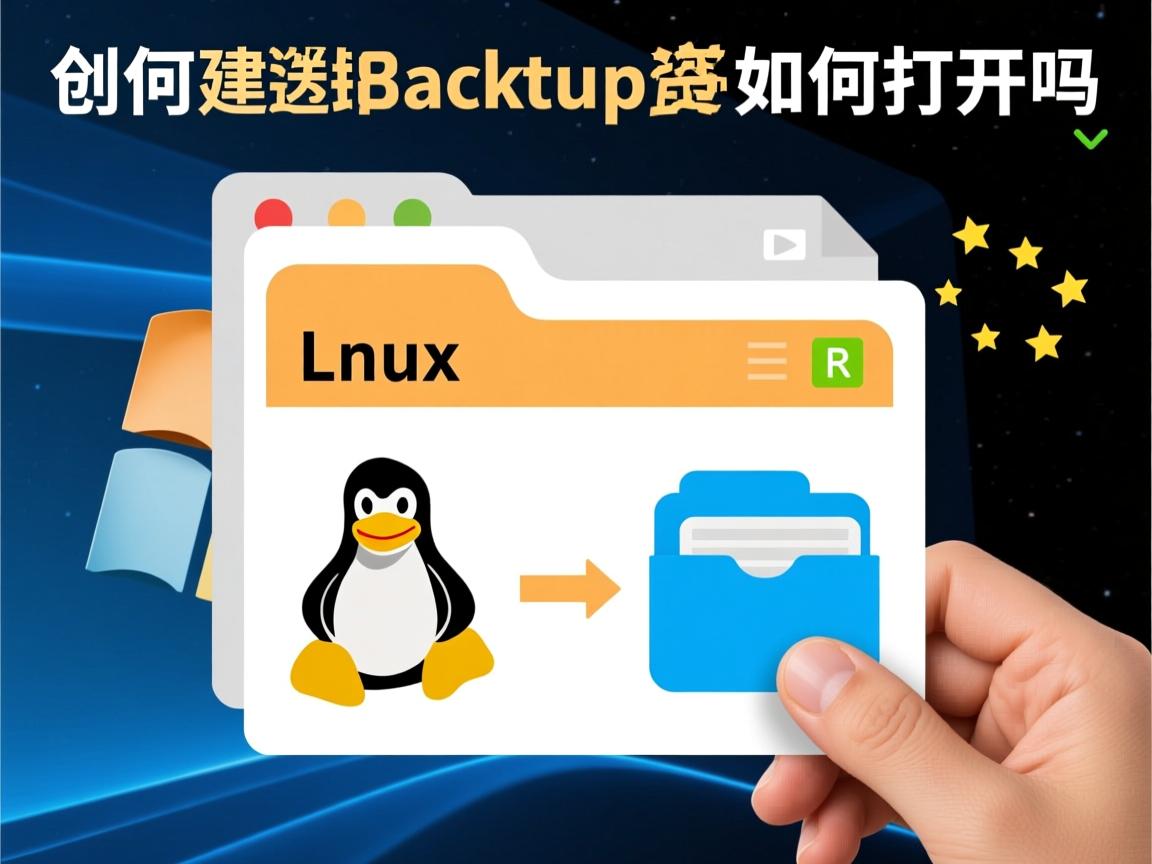linux如何创建备份文件怎么打开吗 第2张 linux如何创建备份文件怎么打开吗 第2张