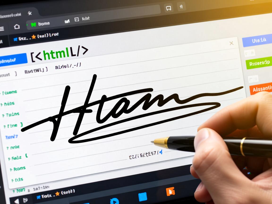 如何通过html制作签名 第1张 如何通过html制作签名 第1张