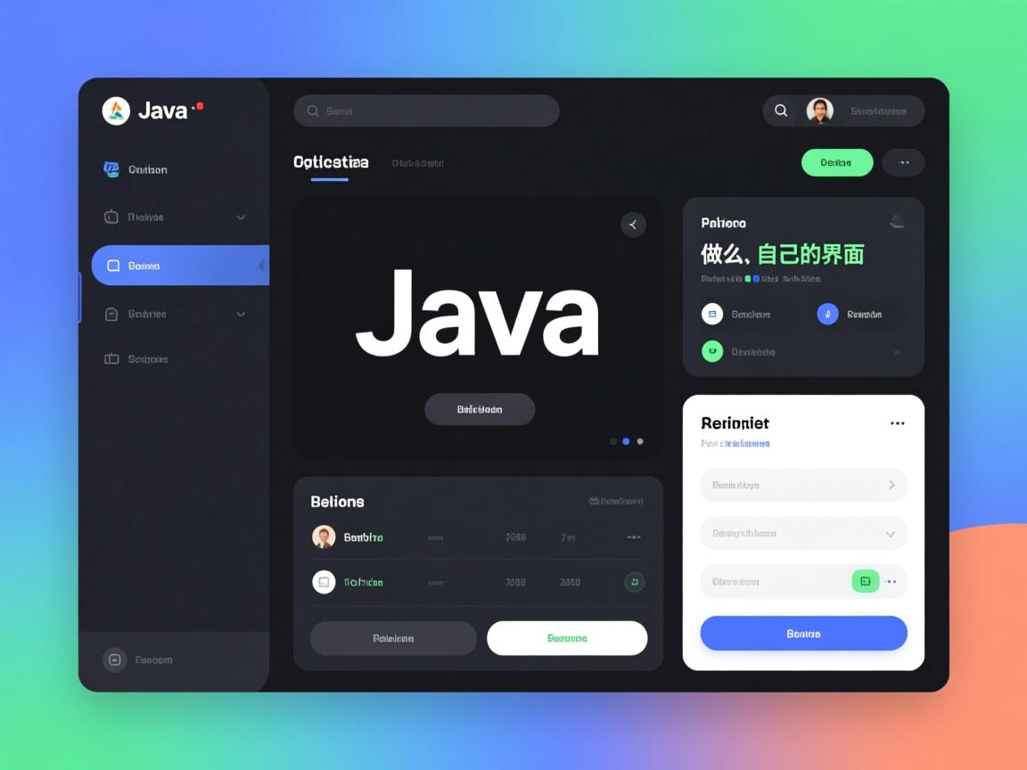 java怎么做自己的界面 第3张 java怎么做自己的界面 第3张