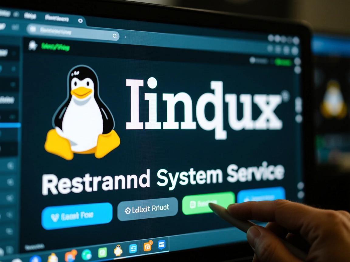 linux如何重启系统服务